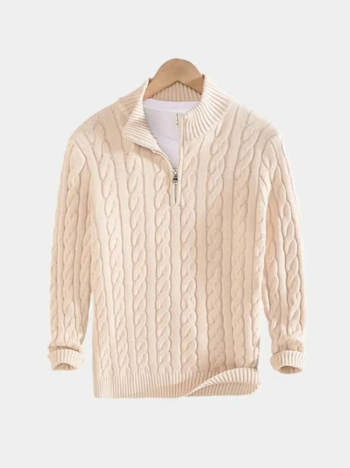 essential-half-zip-sweater-cross-crown-1
