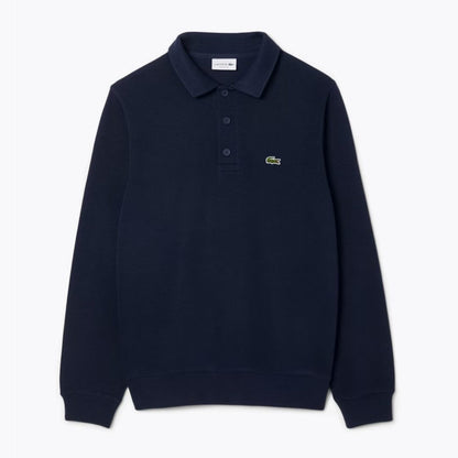 lc-ribbed-cotton-polo-collar-sweatshirt