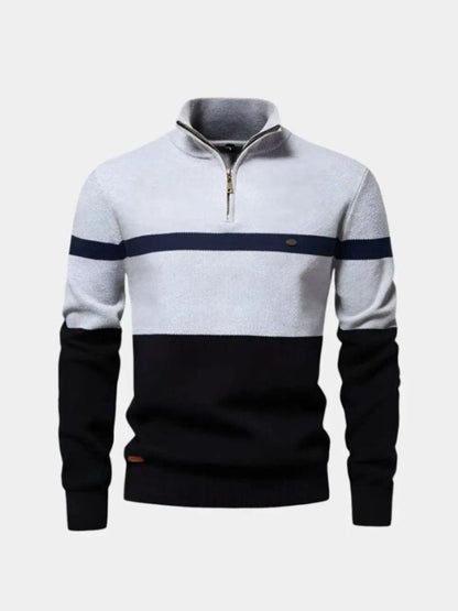 quarter-zip-sweater-jumper-cross-crown