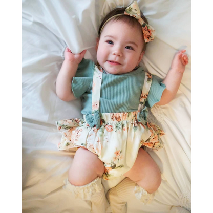 SOPHIE Overall Romper with Headband