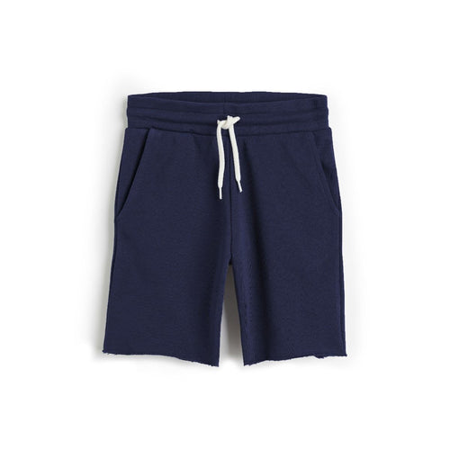 Eco Outfitters Organic Cotton Drawstring Sweat Shorts  - Navy