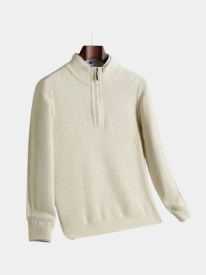 stripe-quarter-zip-wool-sweater-cross-crown