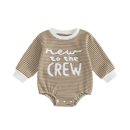 NEW TO THE CREW Striped Long-Sleeve