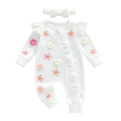 FLORA Ruffle Jumpsuit