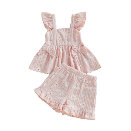 DAISY Ribbed Bowtie Outfit